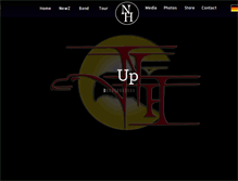 Tablet Screenshot of nighthawkband.com